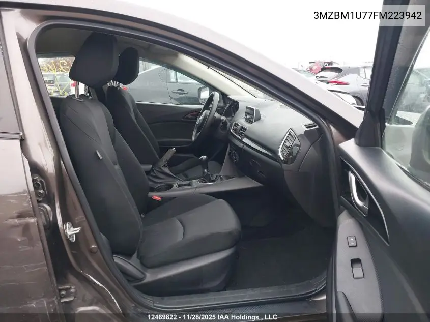 3MZBM1U77FM223942 2015 Mazda Mazda3