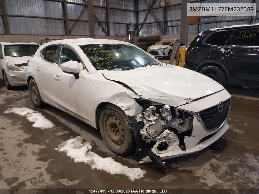 3MZBM1L77FM232089 2015 Mazda Mazda3 Gs