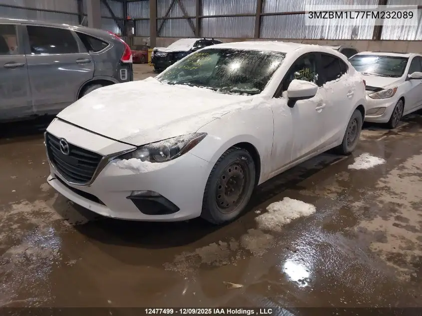 3MZBM1L77FM232089 2015 Mazda Mazda3 Gs