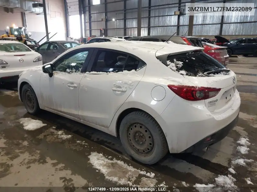 3MZBM1L77FM232089 2015 Mazda Mazda3 Gs