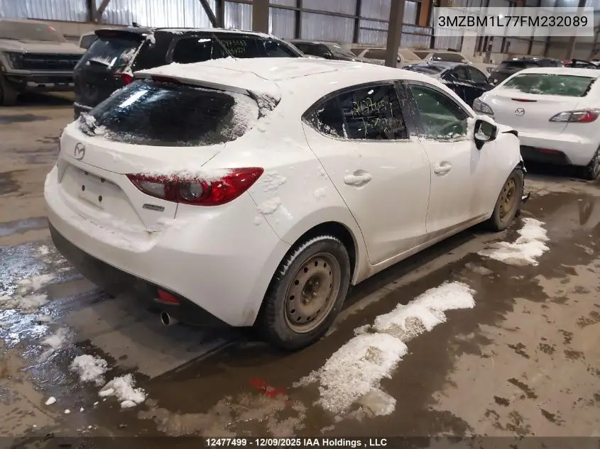 3MZBM1L77FM232089 2015 Mazda Mazda3 Gs