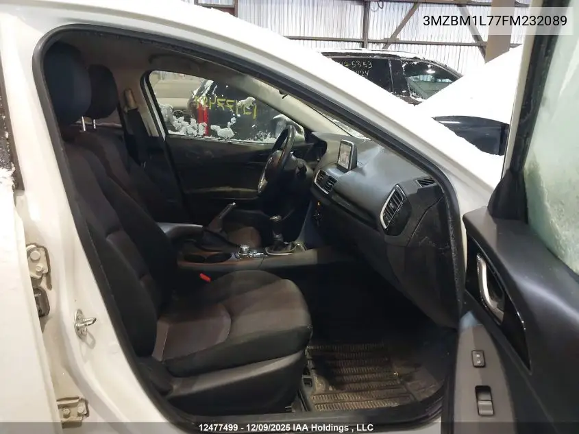 3MZBM1L77FM232089 2015 Mazda Mazda3 Gs
