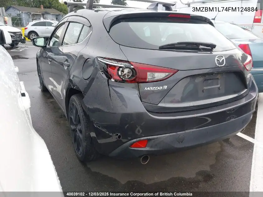 3MZBM1L74FM124884 2015 Mazda 3 Touring