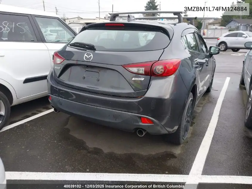 3MZBM1L74FM124884 2015 Mazda 3 Touring