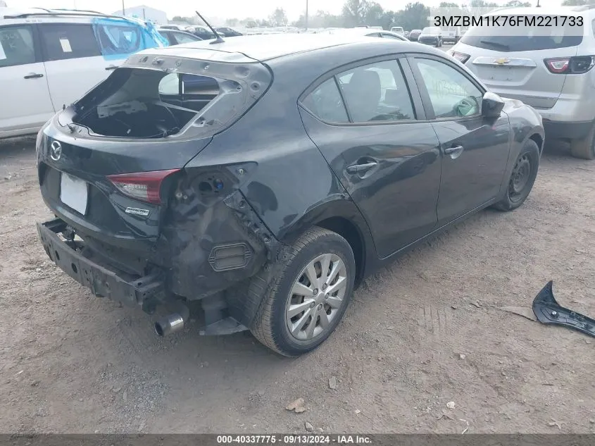 3MZBM1K76FM221733 2015 Mazda Mazda3 Sport