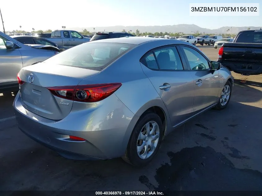 3MZBM1U70FM156102 2015 Mazda Mazda3 I Sport