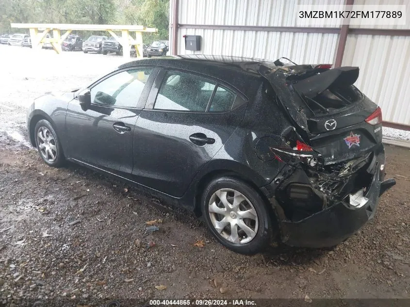 3MZBM1K72FM177889 2015 Mazda 3 Sport