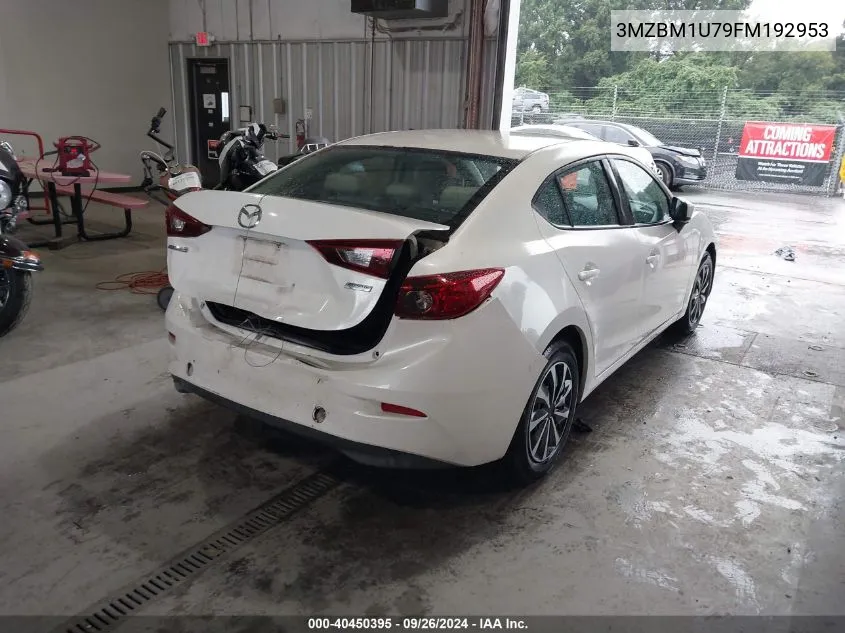 3MZBM1U79FM192953 2015 Mazda Mazda3 I Sport