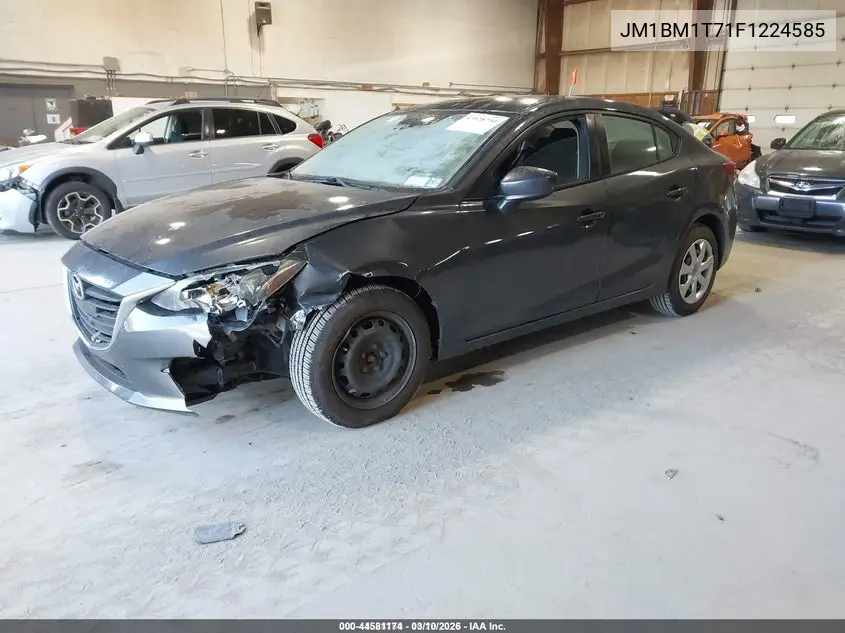 JM1BM1T71F1224585 2015 Mazda Mazda3 I Sv