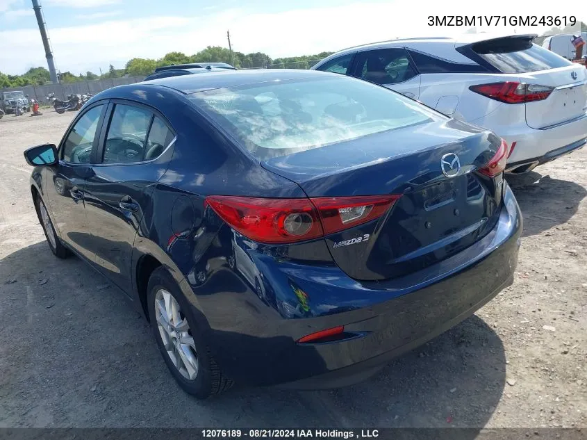 3MZBM1V71GM243619 2016 Mazda Mazda3