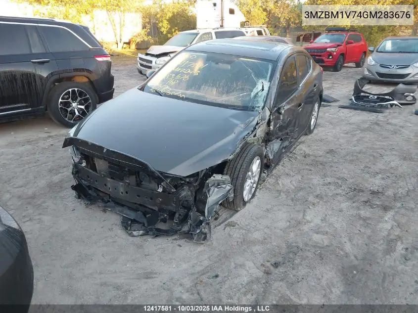 3MZBM1V74GM283676 2016 Mazda Mazda3 Gs
