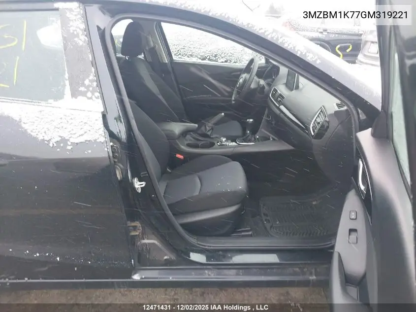 3MZBM1K77GM319221 2016 Mazda Mazda3 Gx