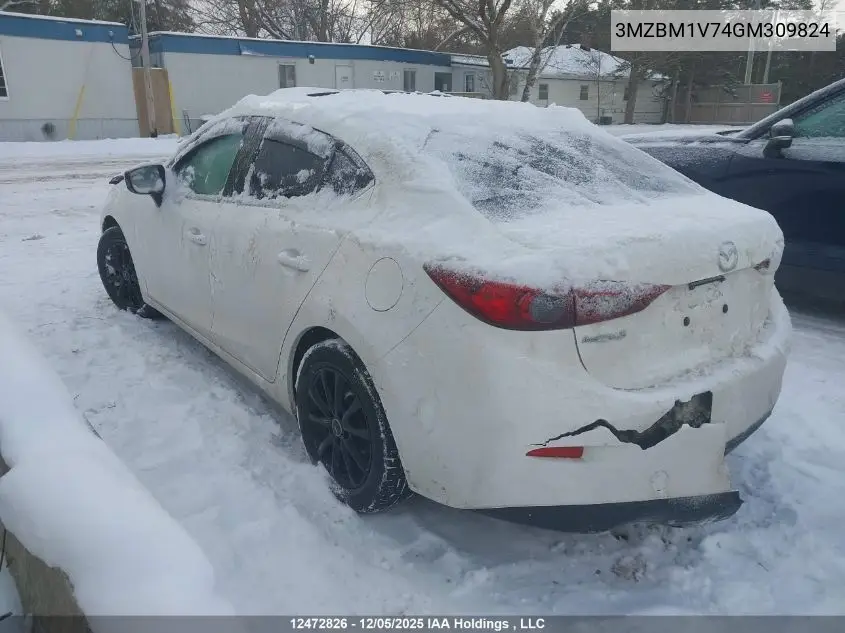 3MZBM1V74GM309824 2016 Mazda Mazda3 Gs