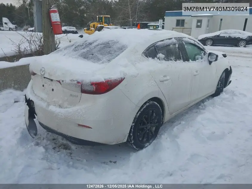 3MZBM1V74GM309824 2016 Mazda Mazda3 Gs