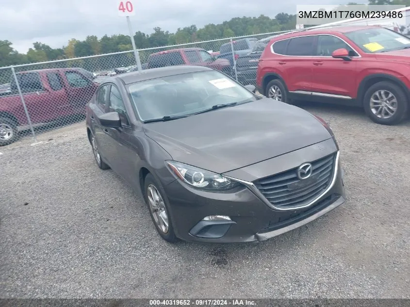 3MZBM1T76GM239486 2016 Mazda Mazda3 I Sport