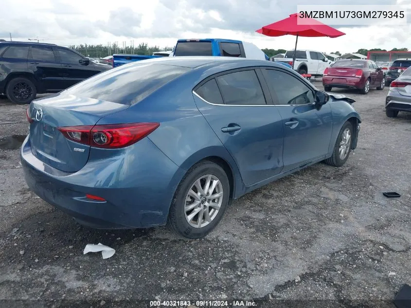 3MZBM1U73GM279345 2016 Mazda Mazda3 I Sport