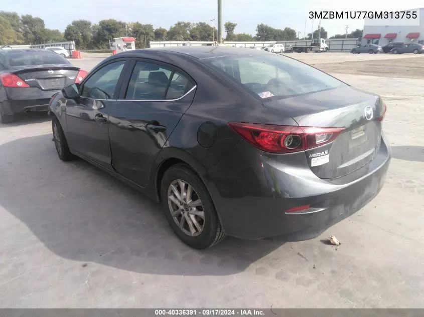 3MZBM1U77GM313755 2016 Mazda Mazda3 I Sport