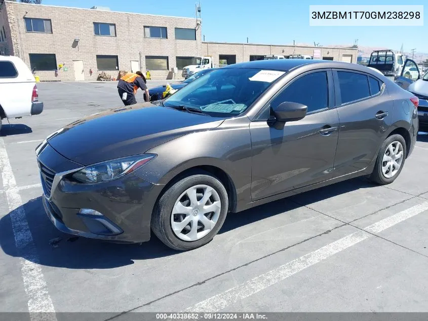 3MZBM1T70GM238298 2016 Mazda Mazda3 I Sport