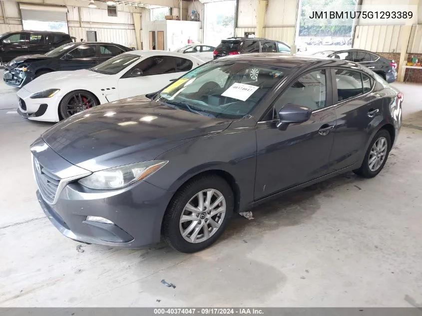 JM1BM1U75G1293389 2016 Mazda Mazda3 I Sport