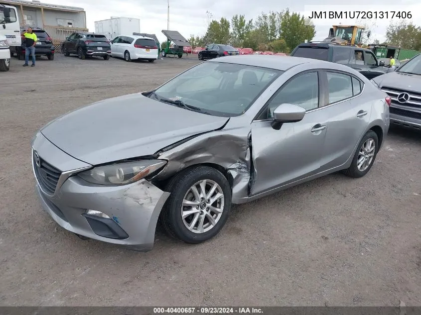 JM1BM1U72G1317406 2016 Mazda Mazda3 Sport