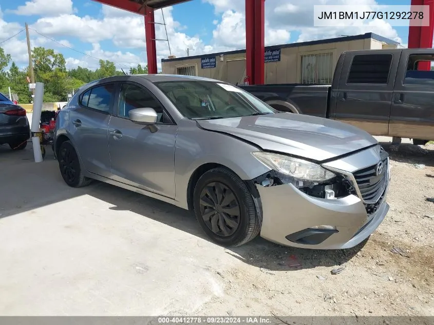 JM1BM1J77G1292278 2016 Mazda Mazda3 I Sport