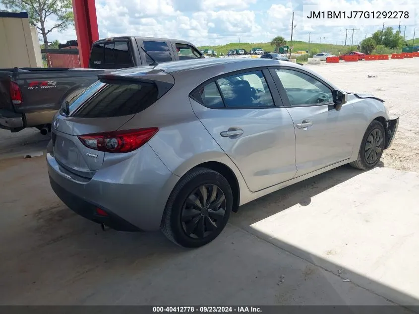 JM1BM1J77G1292278 2016 Mazda Mazda3 I Sport