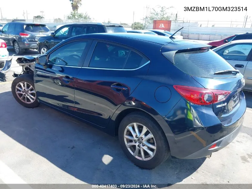 3MZBM1L70GM323514 2016 Mazda Mazda3 I Touring