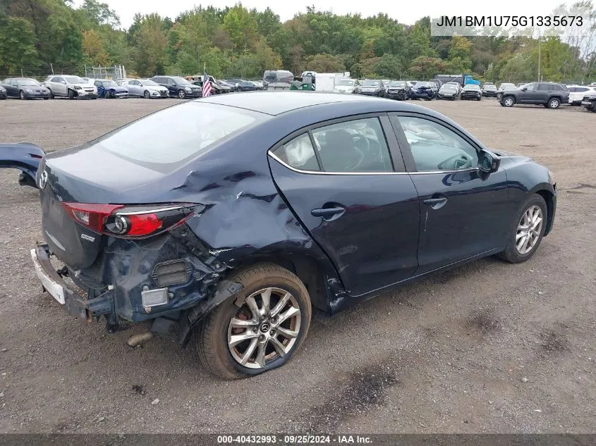 JM1BM1U75G1335673 2016 Mazda Mazda3 I Sport