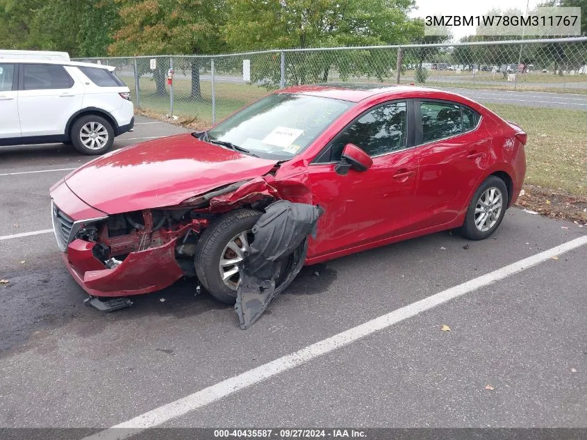 3MZBM1W78GM311767 2016 Mazda Mazda3 I Touring