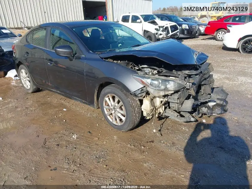 3MZBM1U74GM243129 2016 Mazda Mazda3 I Sport