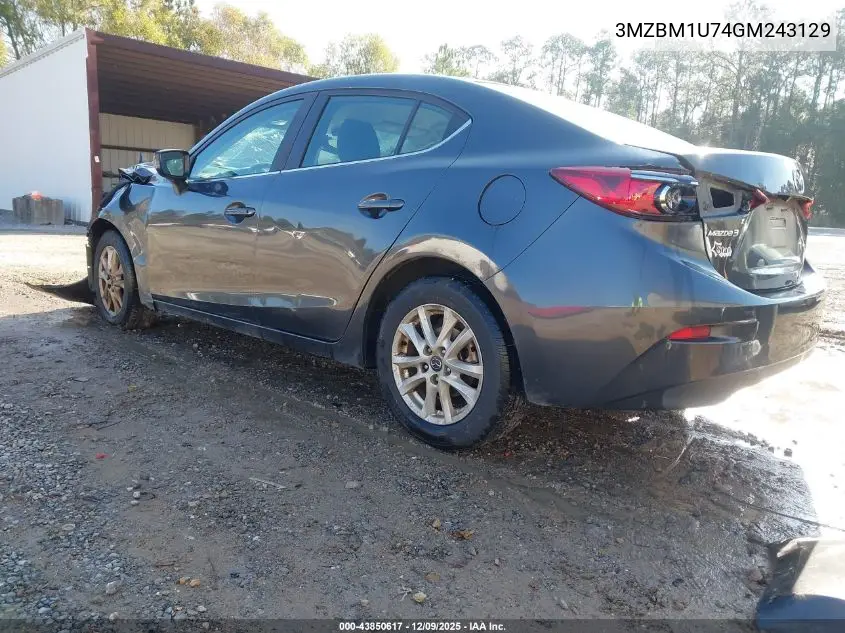 3MZBM1U74GM243129 2016 Mazda Mazda3 I Sport