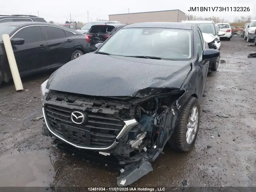 JM1BN1V73H1132326 2017 Mazda Mazda3 Gs