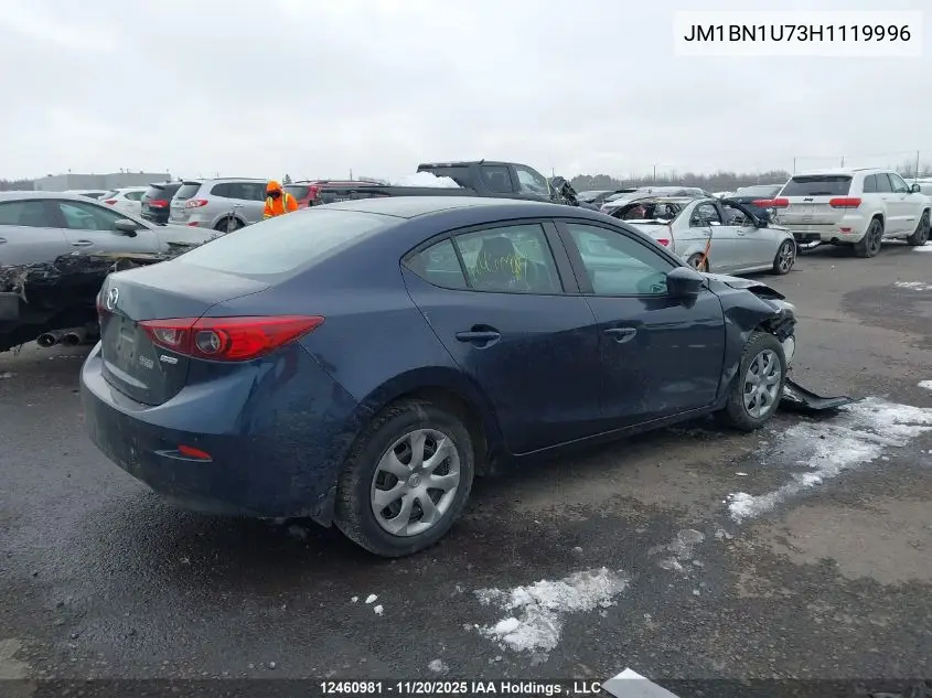 JM1BN1U73H1119996 2017 Mazda 3 Sport