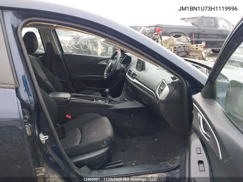 JM1BN1U73H1119996 2017 Mazda 3 Sport