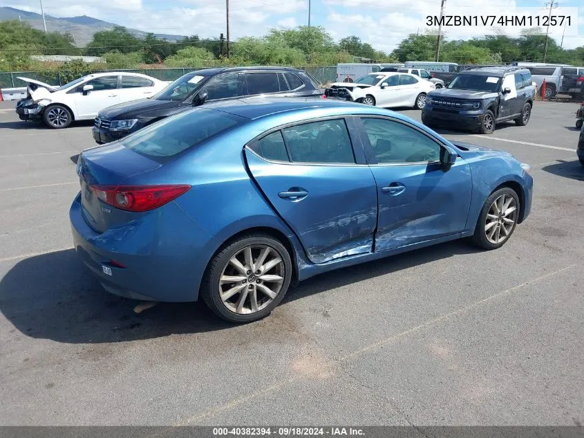 3MZBN1V74HM112571 2017 Mazda Mazda3 Touring