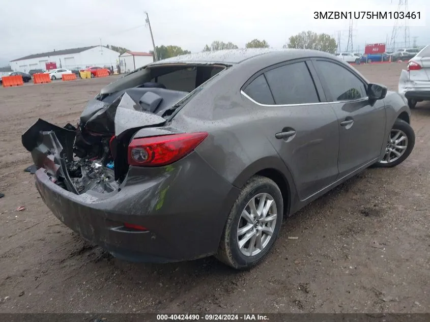 3MZBN1U75HM103461 2017 Mazda 3 Sport