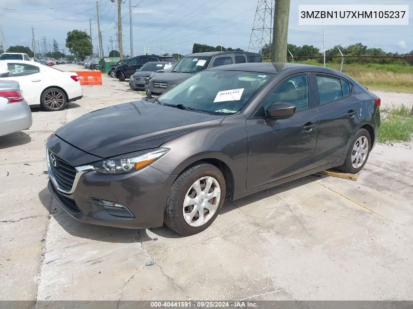 3MZBN1U7XHM105237 2017 Mazda Mazda3 Sport