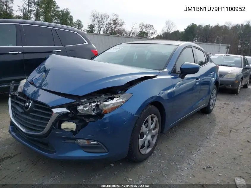 JM1BN1U79H1100952 2017 Mazda Mazda3 Sport
