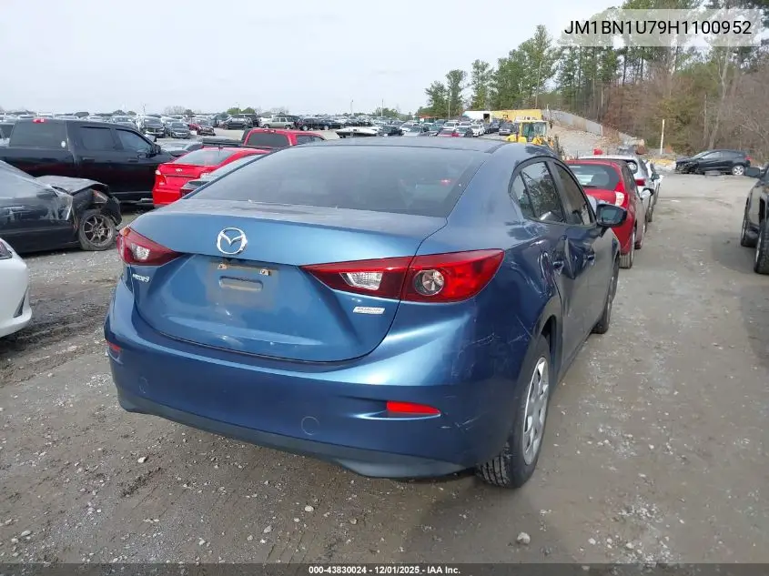 JM1BN1U79H1100952 2017 Mazda Mazda3 Sport