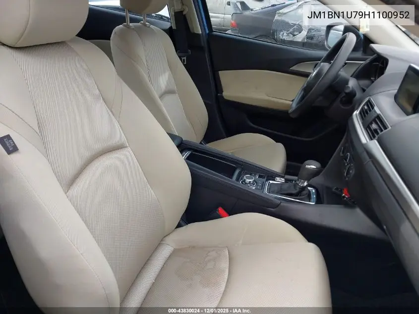 JM1BN1U79H1100952 2017 Mazda Mazda3 Sport