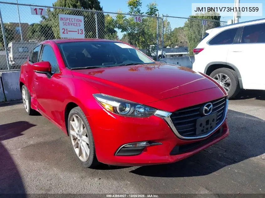JM1BN1V73H1101559 2017 Mazda Mazda3 Touring