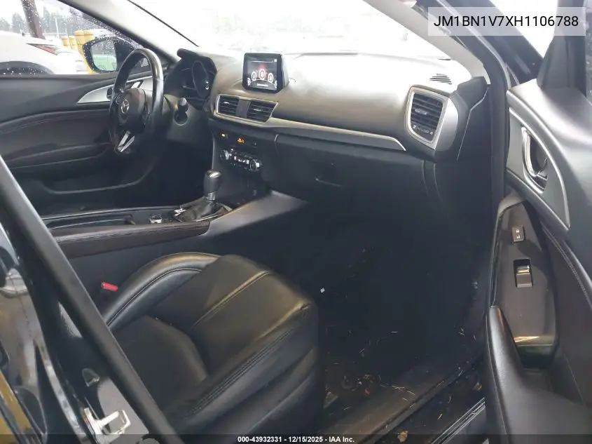 JM1BN1V7XH1106788 2017 Mazda Mazda3 Touring