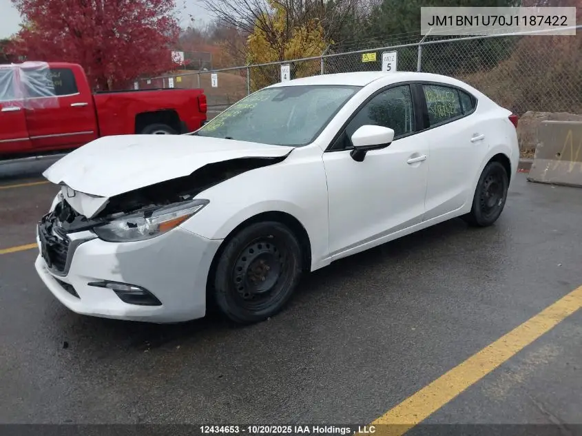 JM1BN1U70J1187422 2018 Mazda Mazda3
