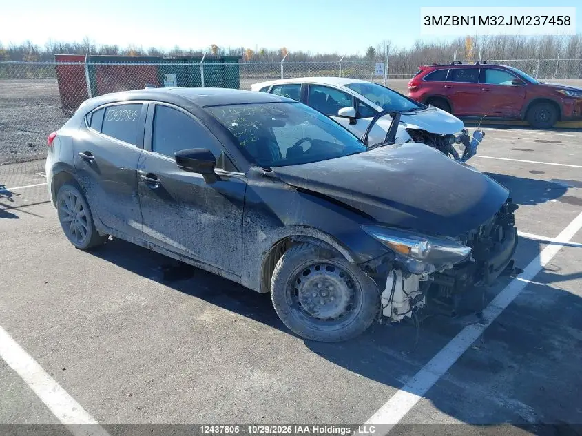 3MZBN1M32JM237458 2018 Mazda 3 Grand Touring