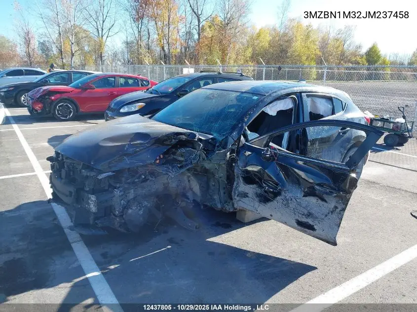 3MZBN1M32JM237458 2018 Mazda 3 Grand Touring