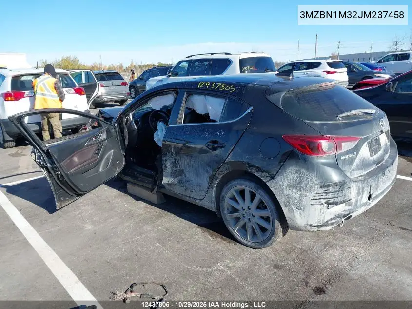 3MZBN1M32JM237458 2018 Mazda 3 Grand Touring
