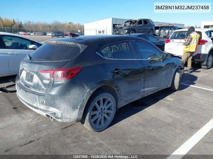 3MZBN1M32JM237458 2018 Mazda 3 Grand Touring