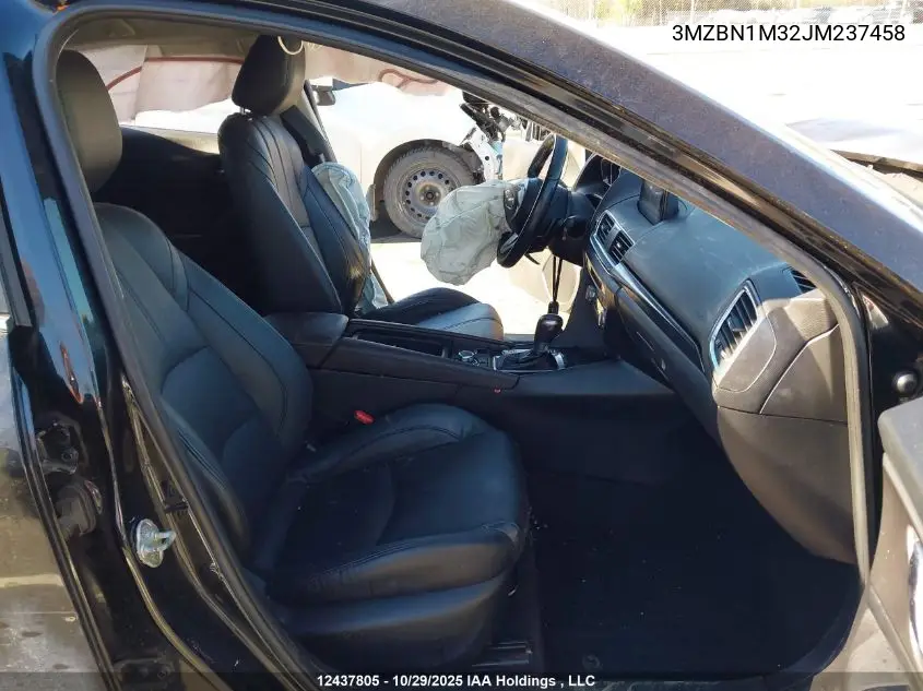 3MZBN1M32JM237458 2018 Mazda 3 Grand Touring