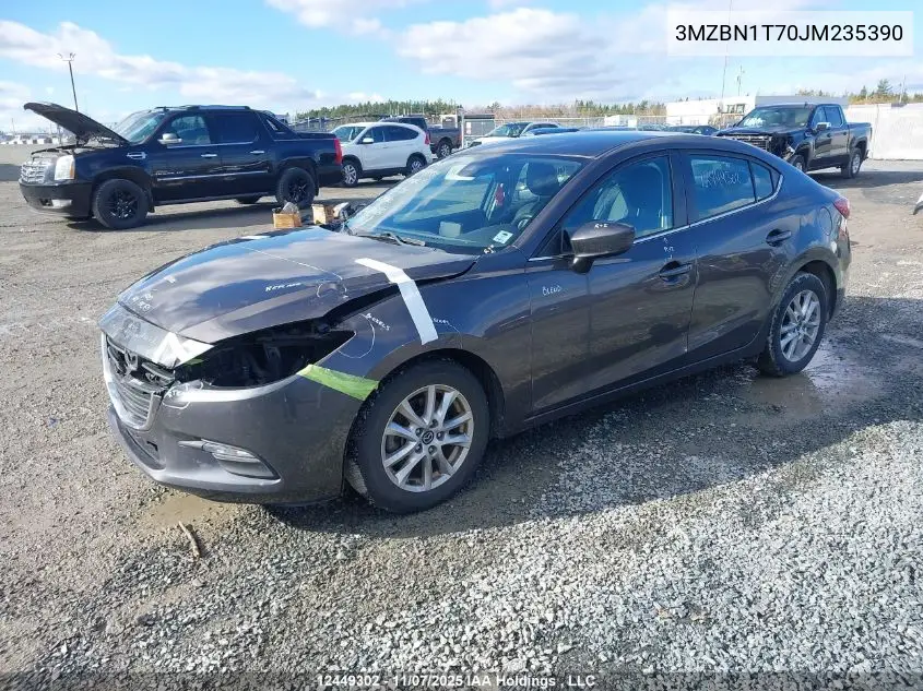 3MZBN1T70JM235390 2018 Mazda Mazda3 Se