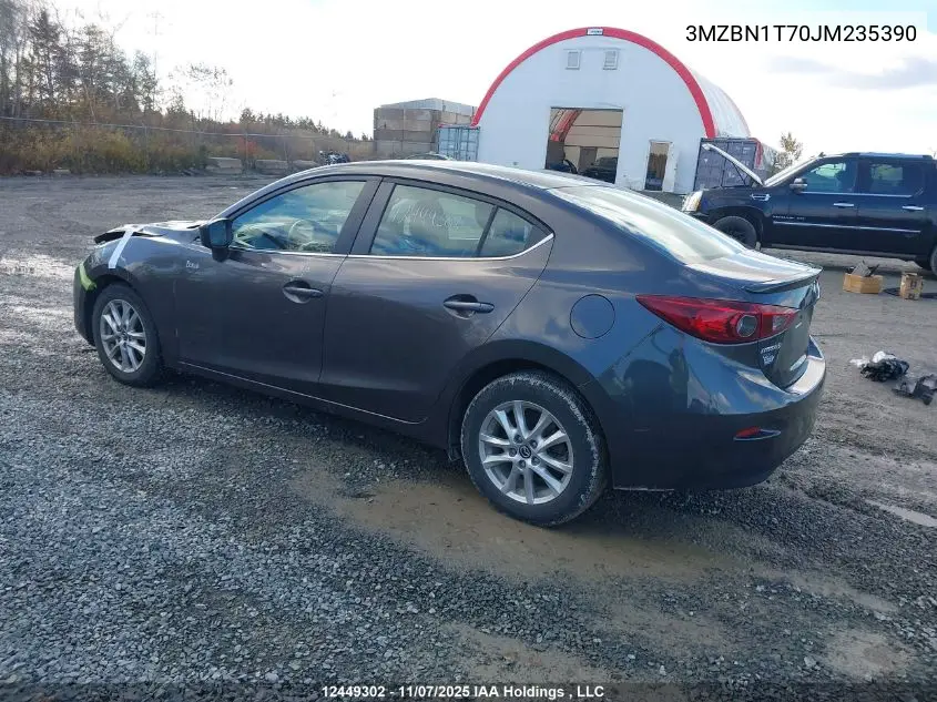 3MZBN1T70JM235390 2018 Mazda Mazda3 Se